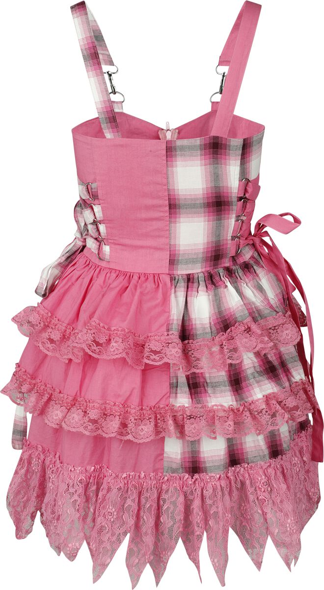Robe Dentelle Zippée | Gothicana by EMP Robe courte