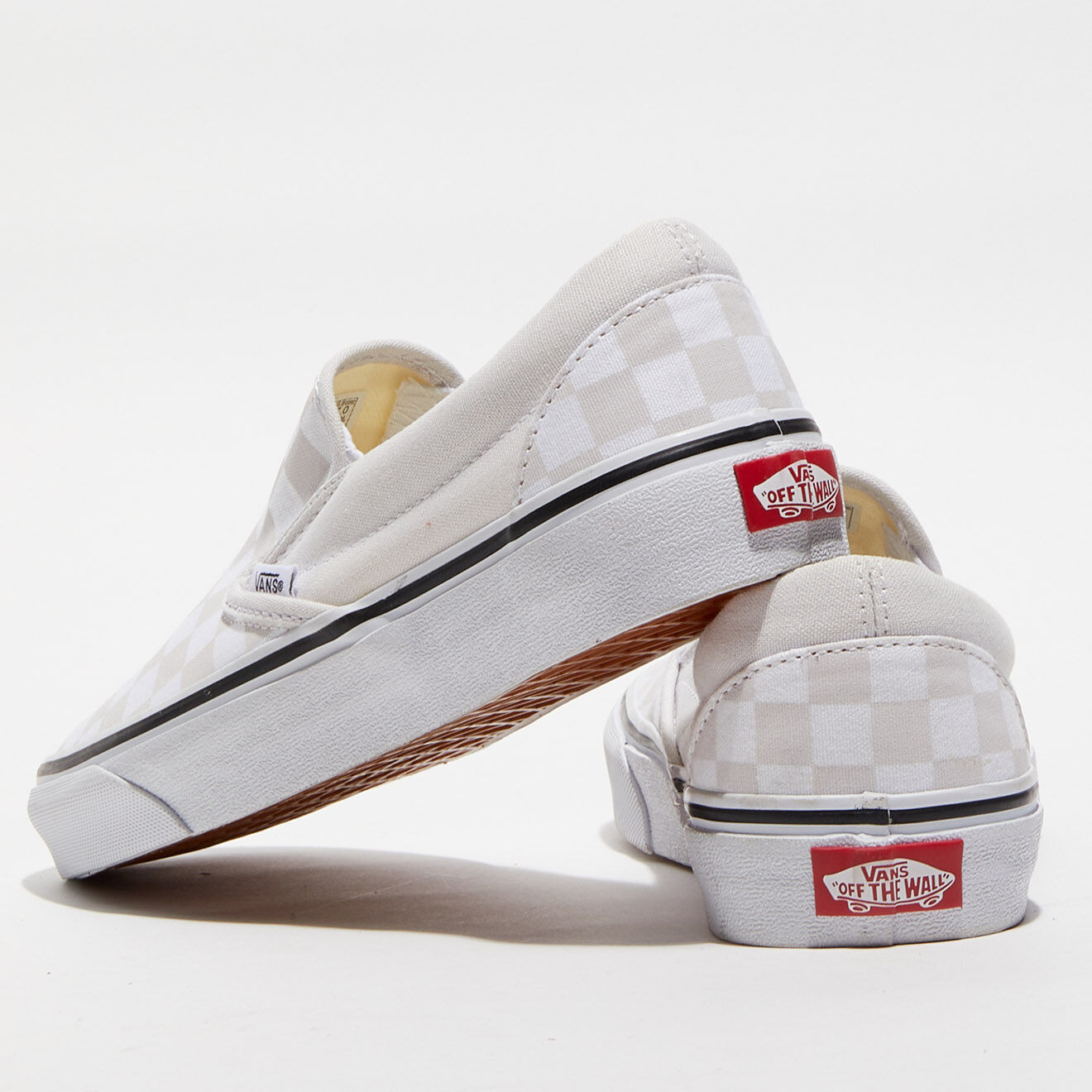 Vans Baskets Classic Slip-On beige/blanc