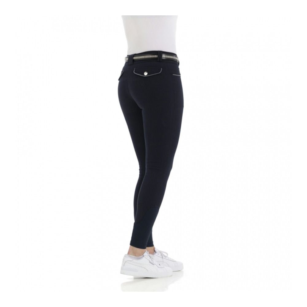 Equitheme BELINDA - Pantalon siliconé Femme marine