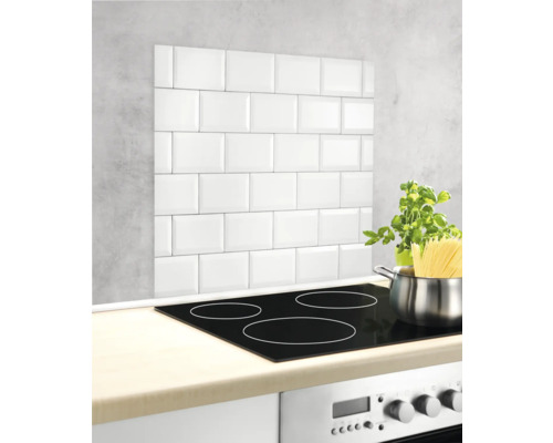 Glazen achterwand Wenko Metro 60 x 70 cm 53888100