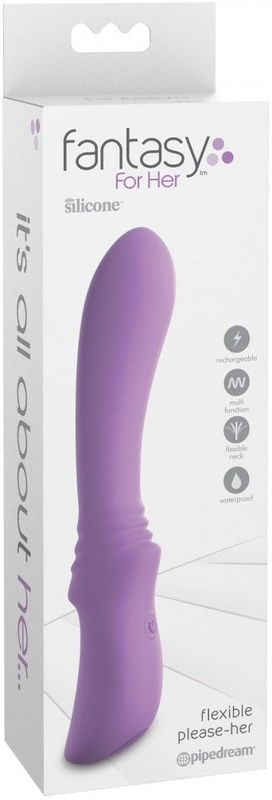 Pipedream - Flexible Please-Her - Vibrators G-spot Paars