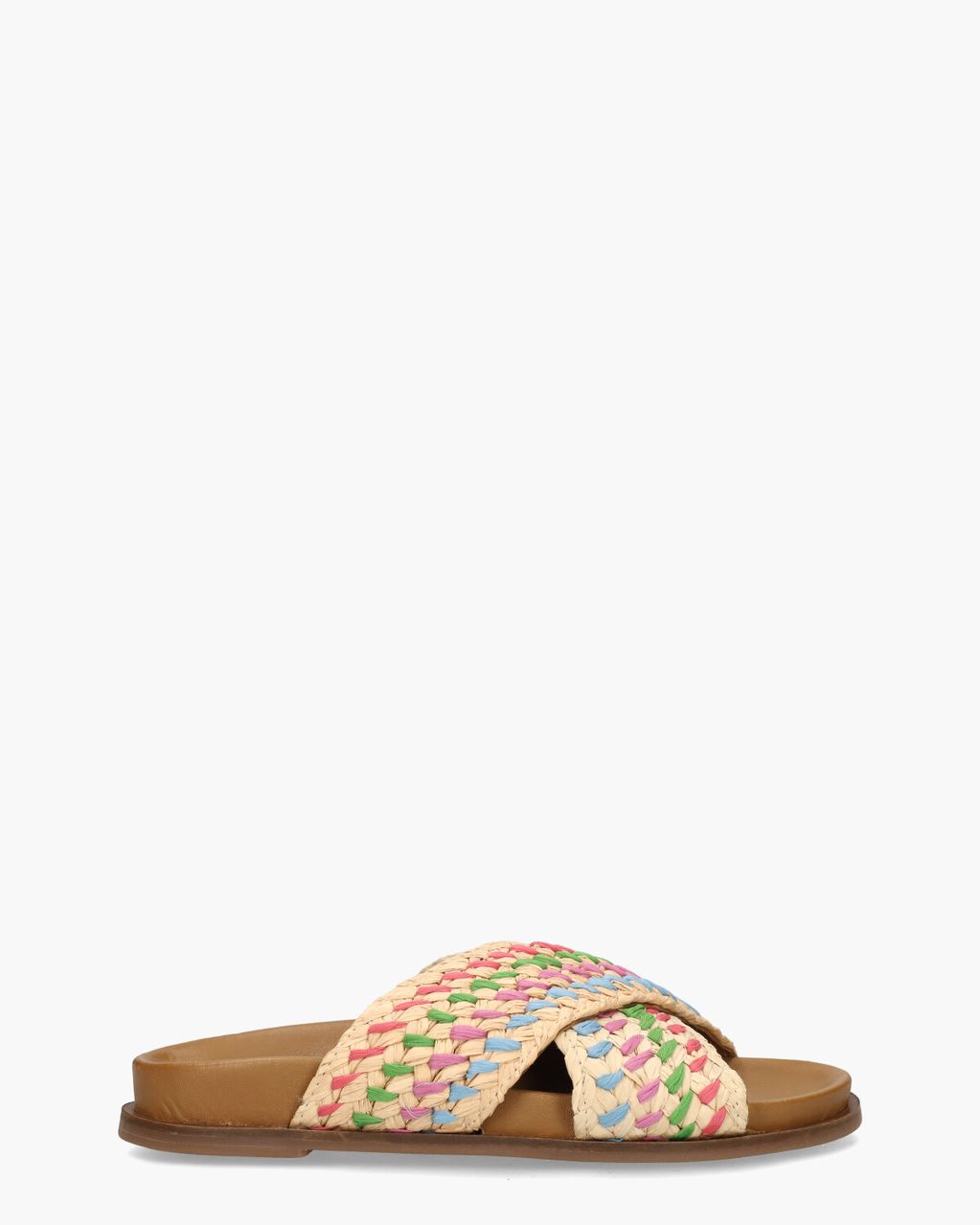 Miss Behave Rinoa Ecru/Multicolor Damesslippers