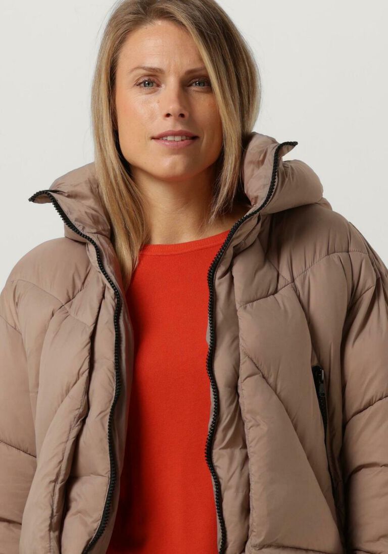 CANADIAN zand canadian gewatteerde jas eugenie short recycled