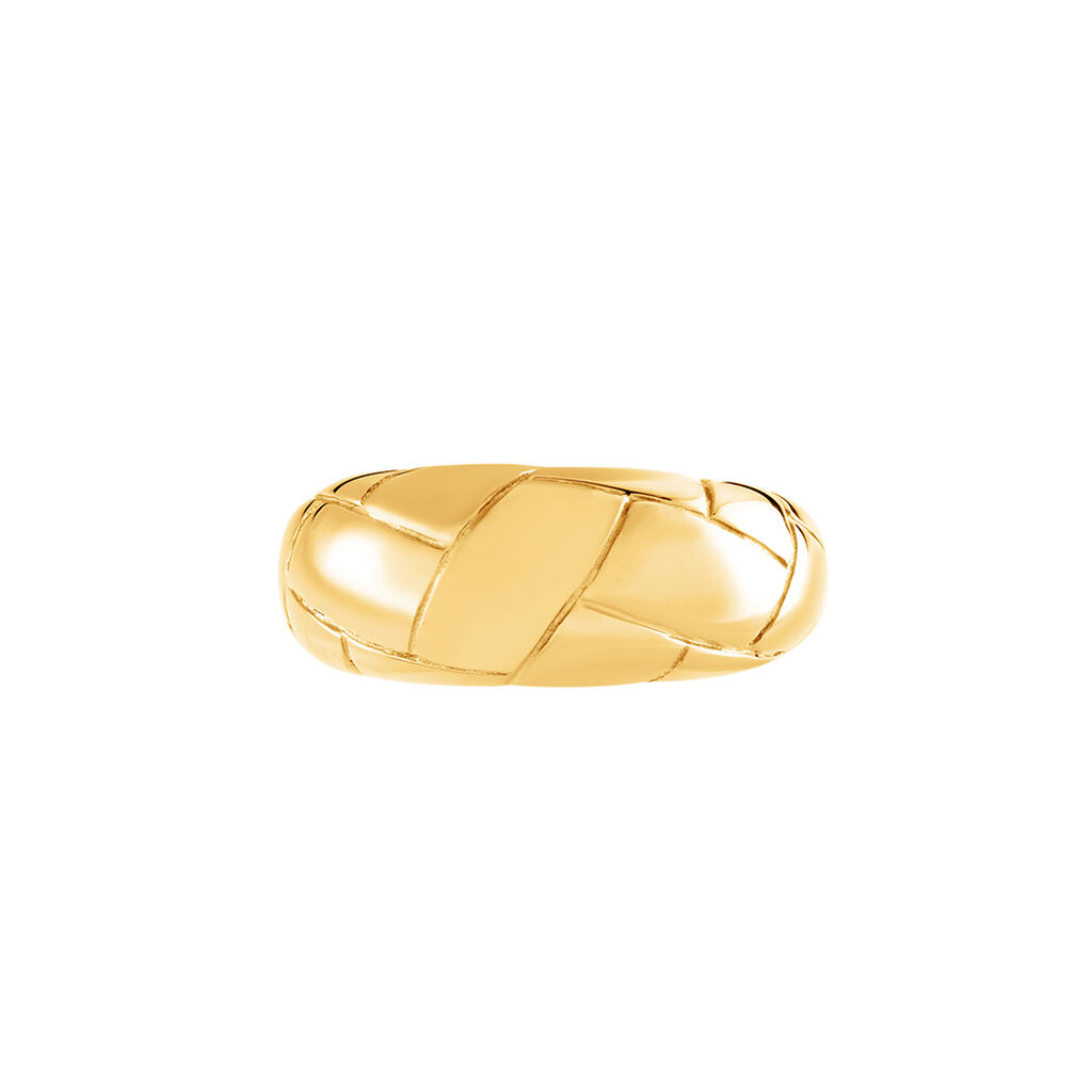 Bague Lessie Acier Doré