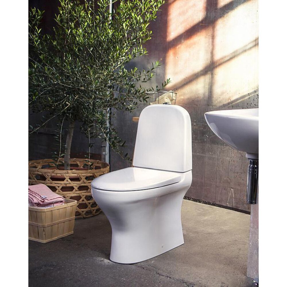 TOALETT GUSTAVSBERG ESTETIC 8300 HYGIENIC FLUSH HVIT