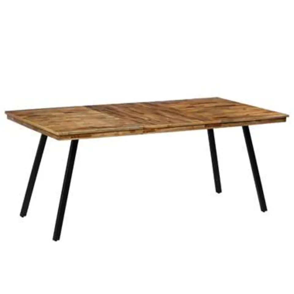vidaXL - Eettafel - Bruin - Hout