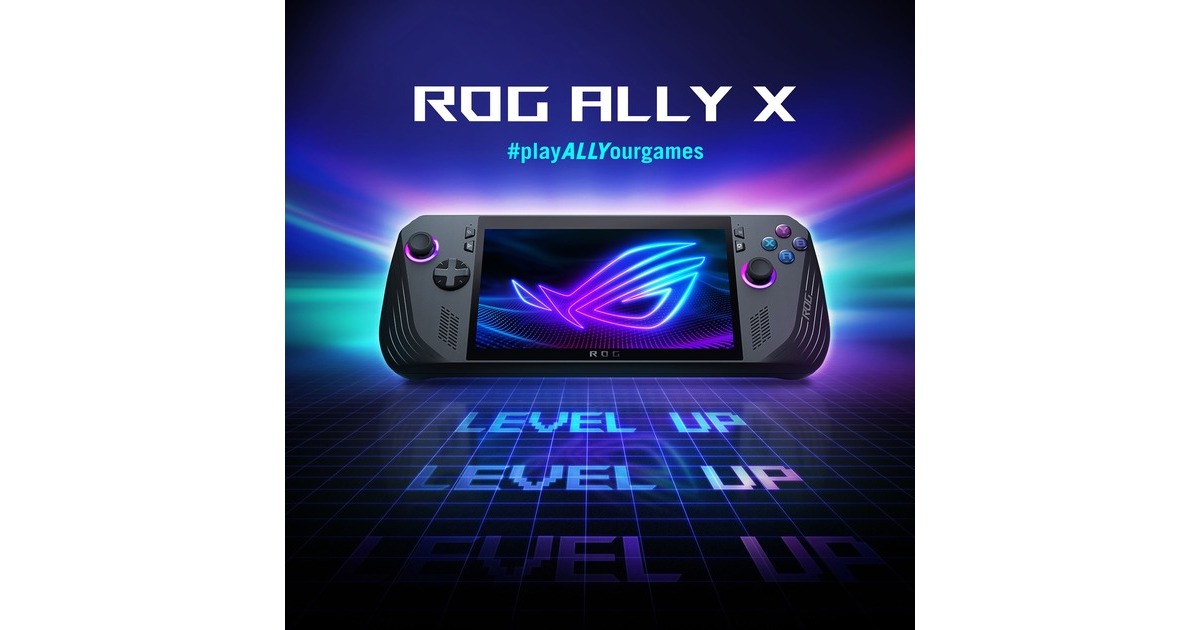 ASUSROG Ally X (RC72LA-NH007W) handheld game console  (Zwart, 24 GB | 1 TB | Wi-Fi 6E | BT | Win 11 | 120 Hz, Tweedekans)