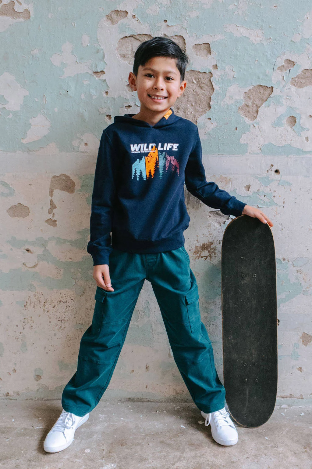 TYGO & vito hoodie donkerblauw