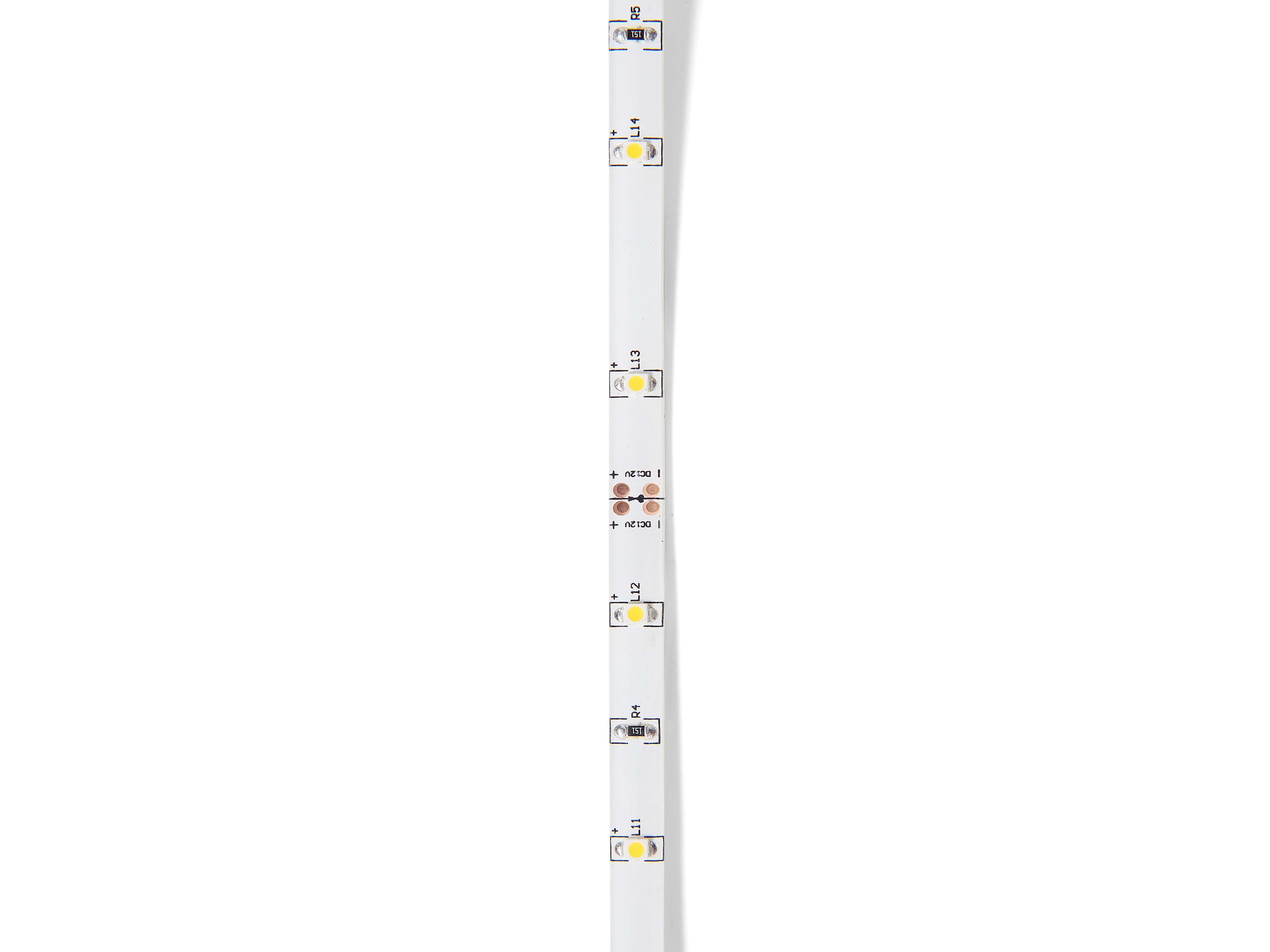 Bed met LED-verlichting ZEN 160 x 200 cm Bruin essenhout