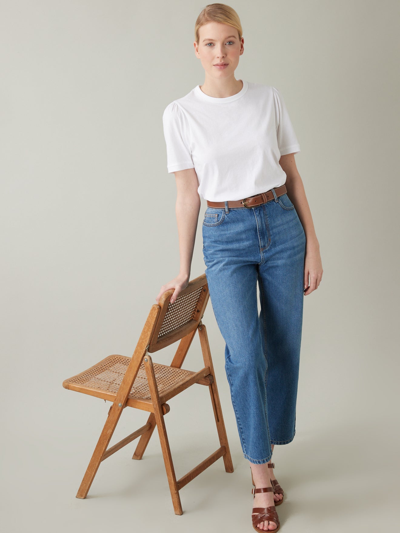 T-shirt manches courtes ballon femme - coton bio
