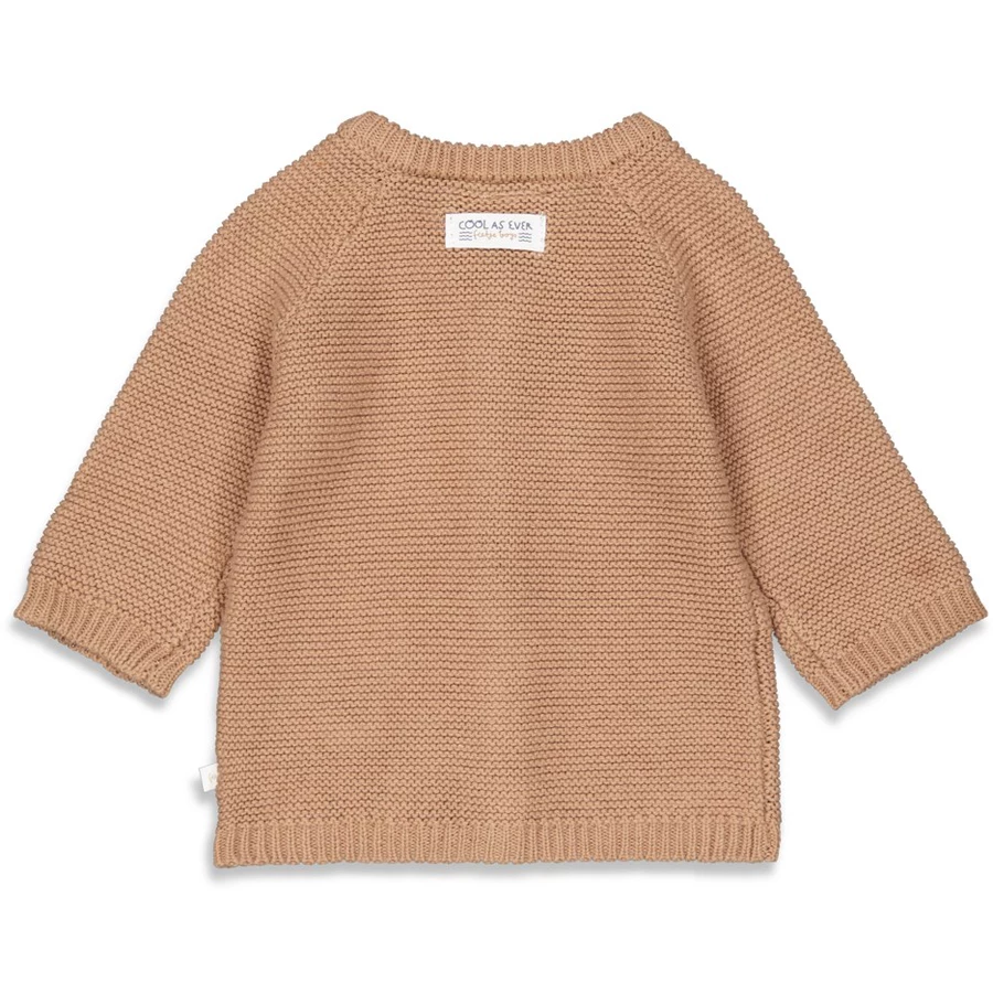 Feetje Strickjacke Cool As Ever Taupe