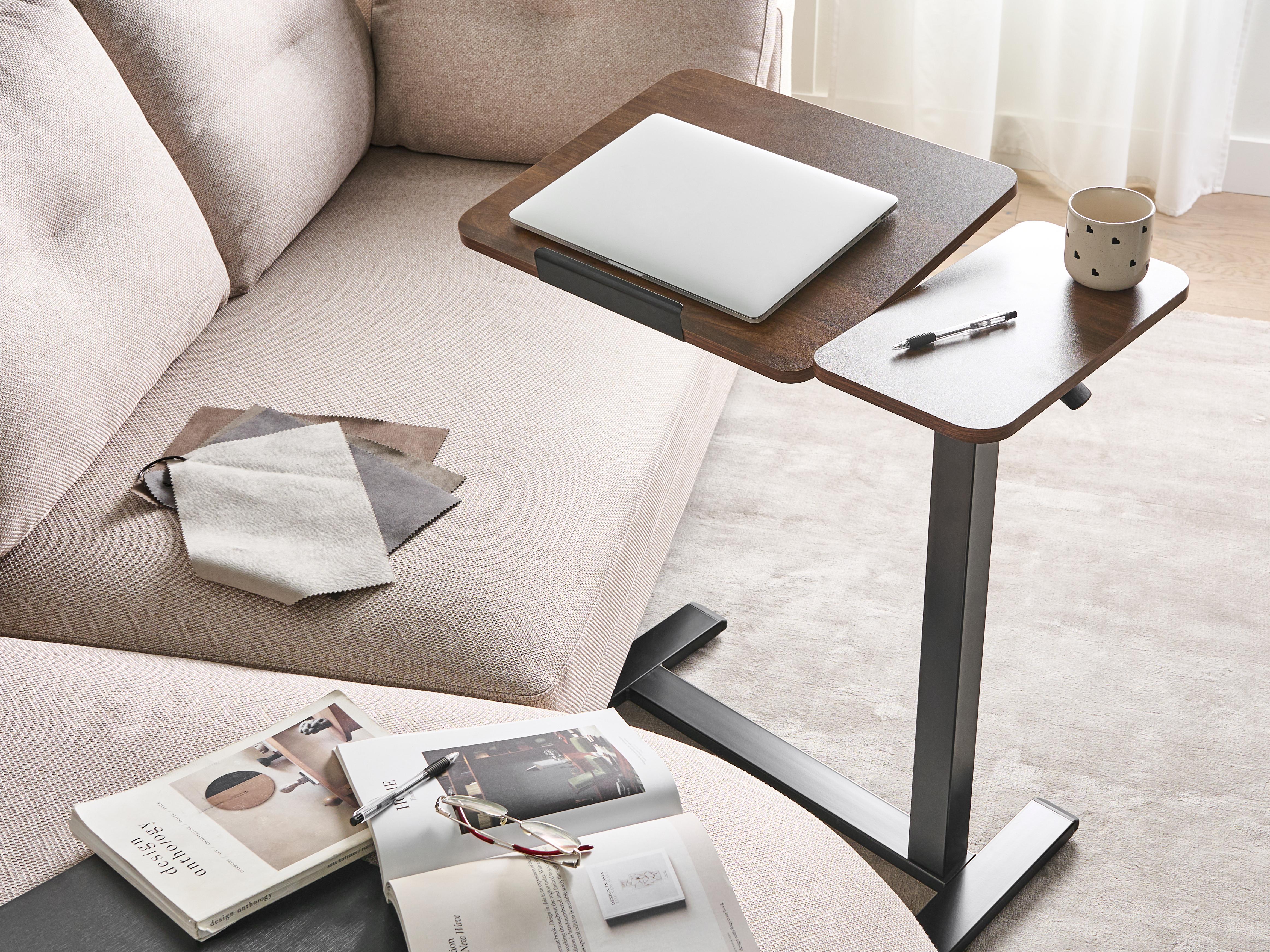 Handmatig verstelbare laptopstandaard SCHOLA Bruin/zwart 70 cm 40 cm