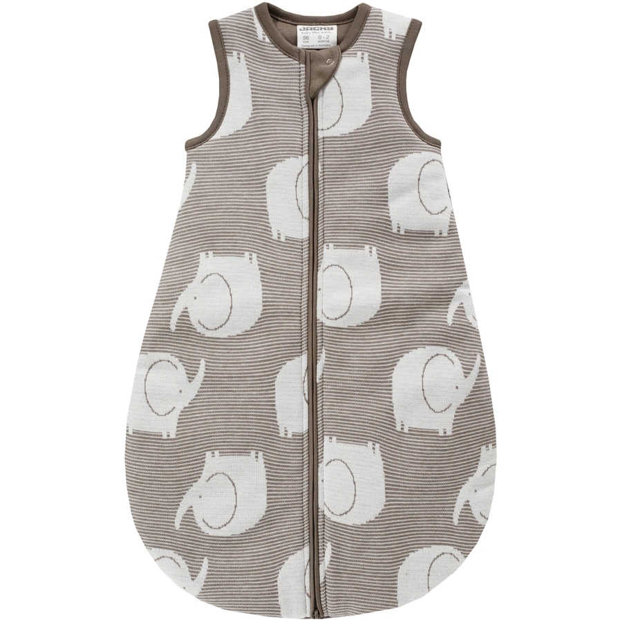 JACKY Schlafsack 120g BABY ON TOUR ringelmokka