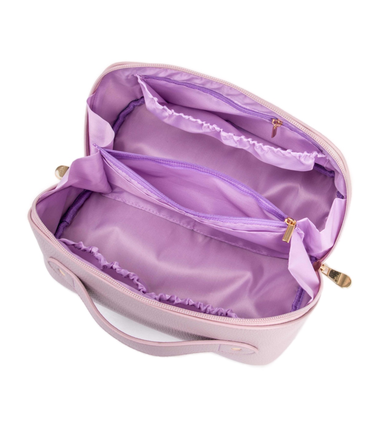 MQBeauty - Bolsa de toalete retangular - Lavanda