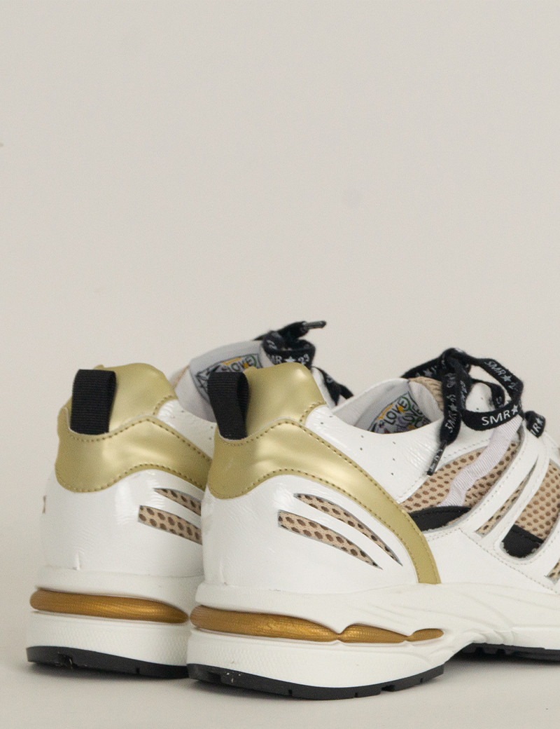 SEMERDJIAN BASKETS RUNNING ARTOU 10605 BLANCHES DORÉES