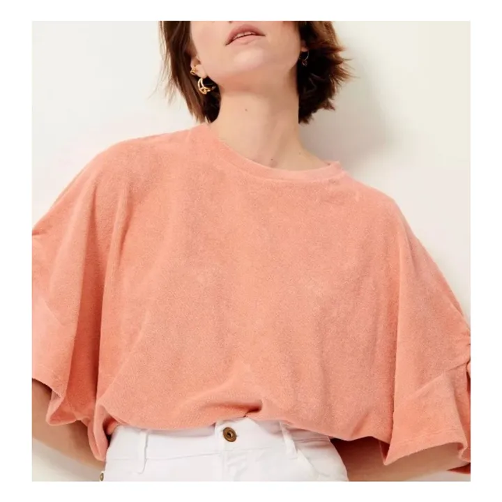 Sessùn Sweat Eponge Gali Coton Bio | Rose