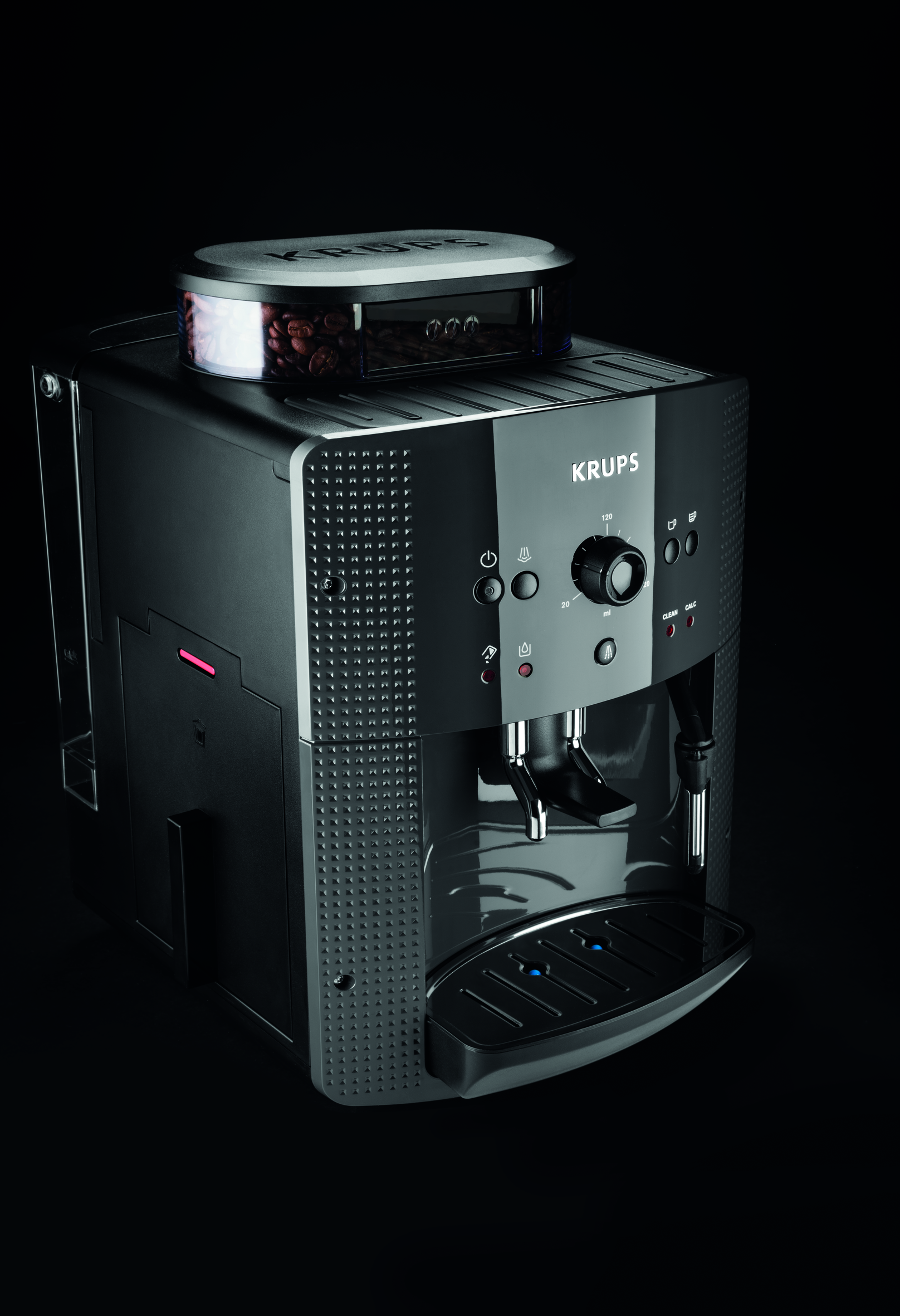 MACHINE EXPRESSO BROYEUR A GRAINS GRISE