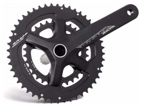 Pédalier Miche Graff 30-46 Dents 11V (sans boitier) Noir