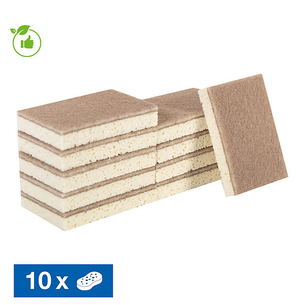 Éponges Spontex 100 8,4 x 12,8 cm, lot de 10