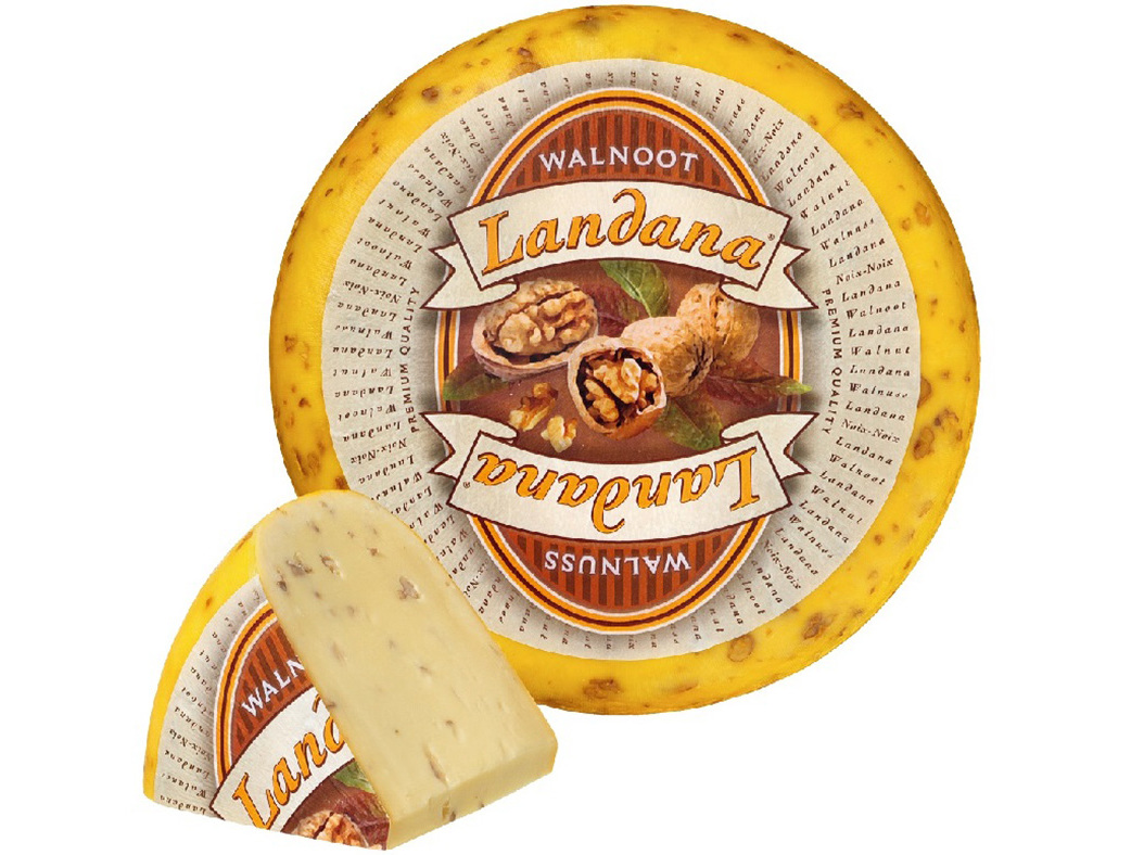 QUEIJO GOUDA LANDANA COM NOZES KG