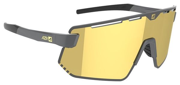 Lunettes AZR Flash Rx Carbone/Écran hydrophobe gold multicouches