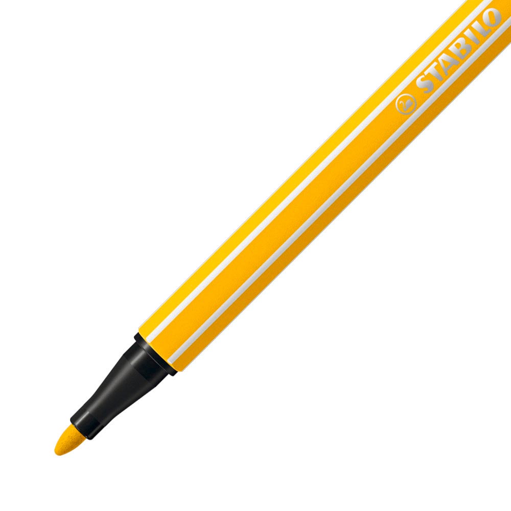 STABILO Pen 68 - Viltstift - Metalen Doos Met 20 Stuks