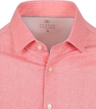 Desoto Short Sleeve Jersey Overhemd Coral 83032-3-310 kopen