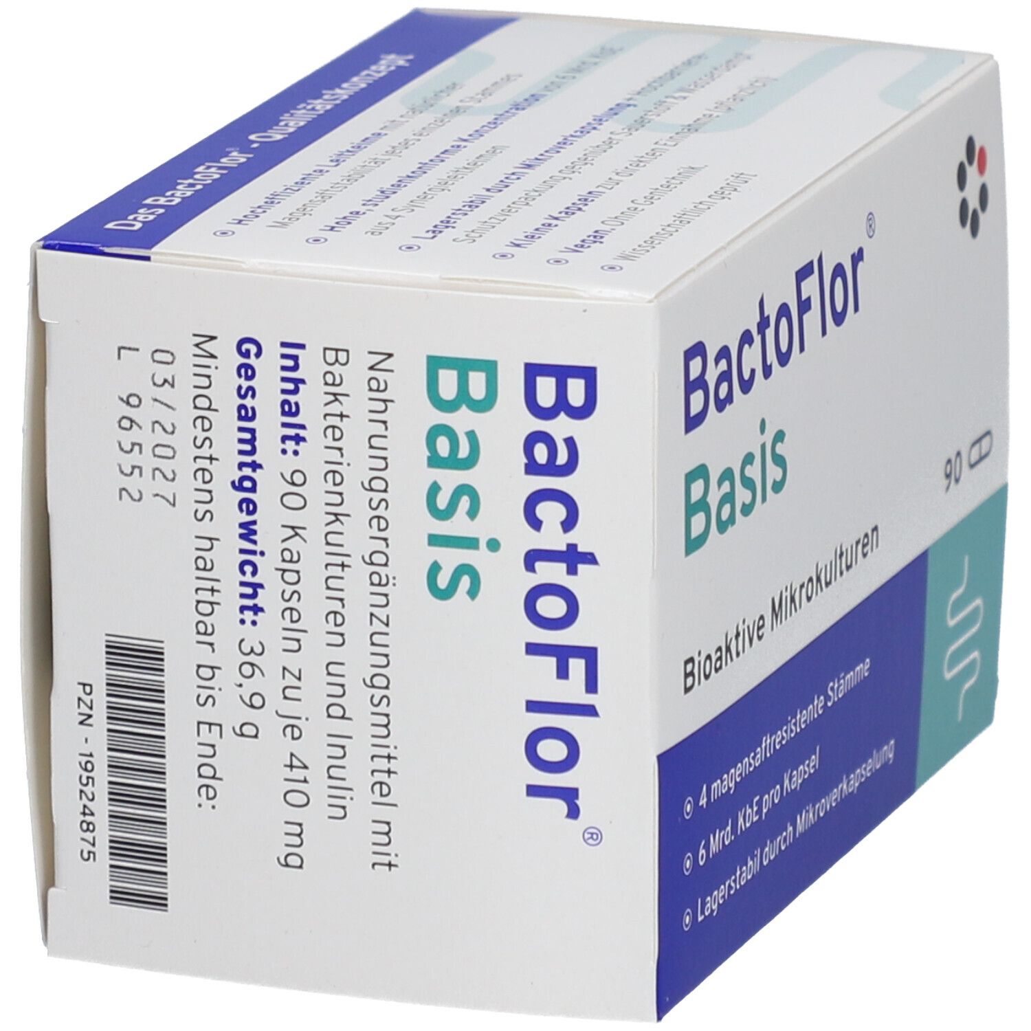 BactoFlor® Basis Kapseln mit 6 Mrd. KbE für eine gesunde Darmflora
