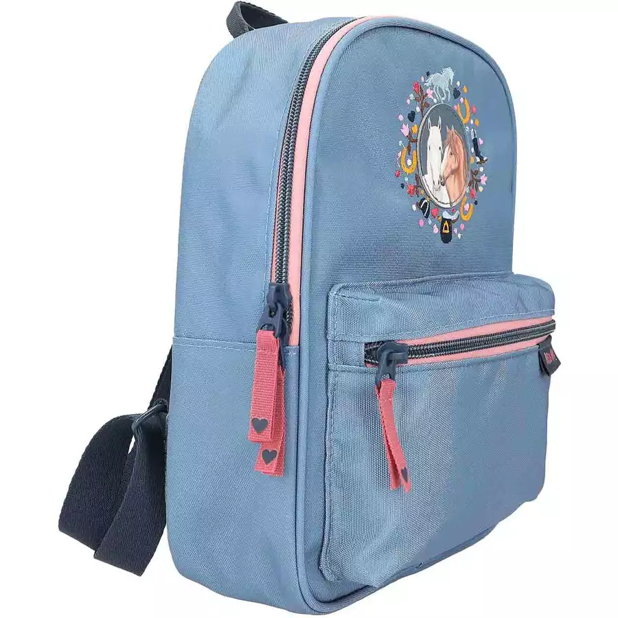 Depesche Rucksack MY LITTLE FARM Miss Melody 13 x 22 x 28 cm blau