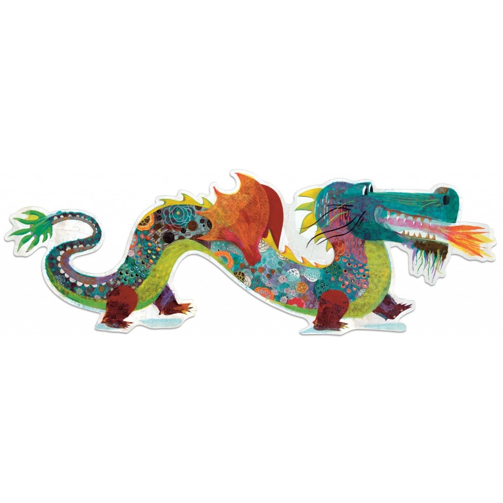 Puzzle géant Léon le dragon- 58 pièces