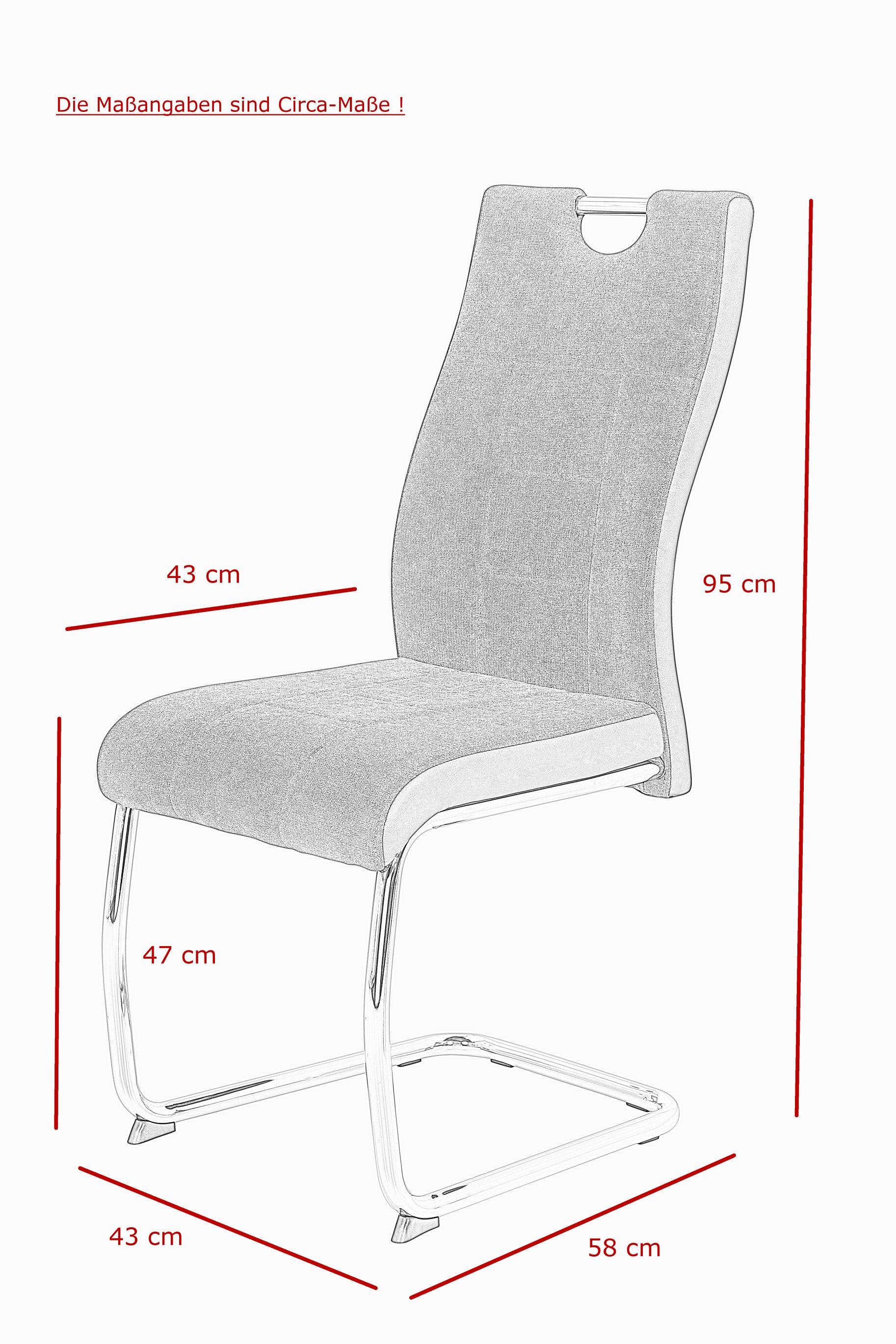 Freischwinger ALINA S 2er Set