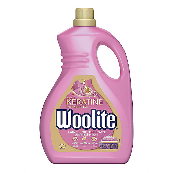 Lessive liquide Woolite textiles délicats 25 lavages