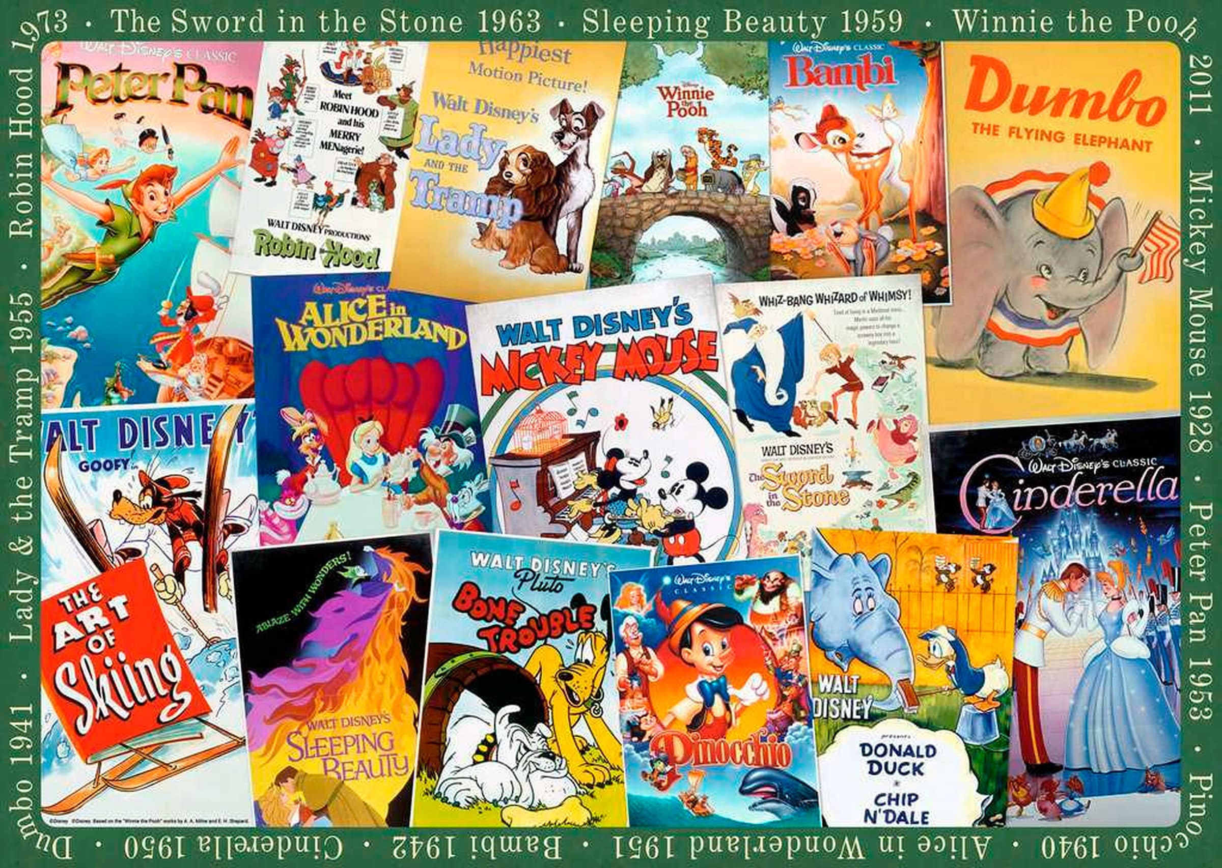 Ravensburger Disney Vintage Movie Poster
