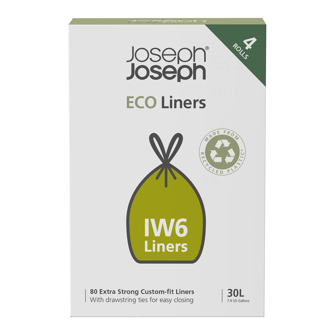 Joseph Joseph Eco Afvalzakken 30 L - 80 st.