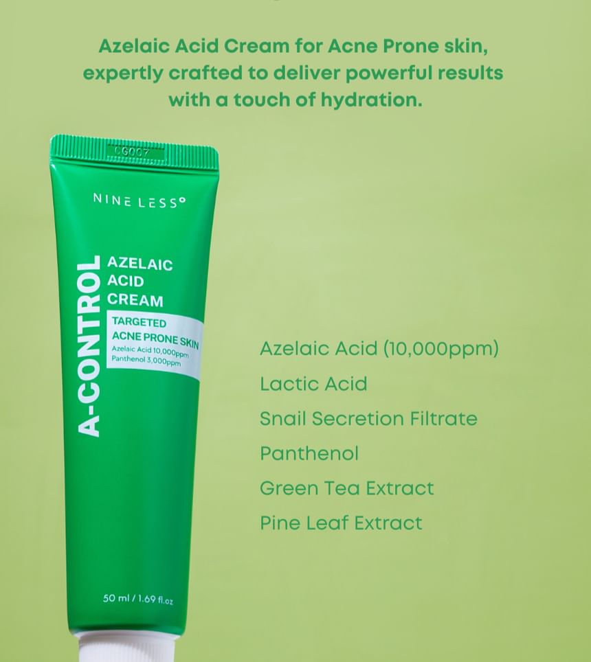 NINELESS - A-Control Azelaïnezuurcrème