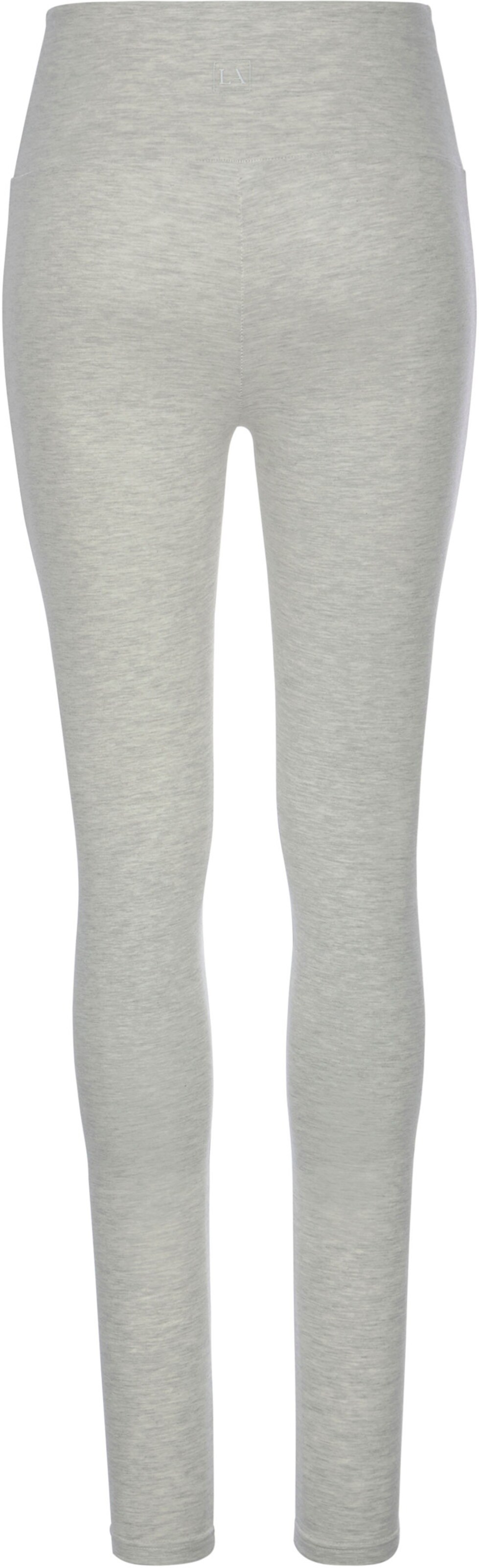 LASCANA Leggings in hellgrau-meliert