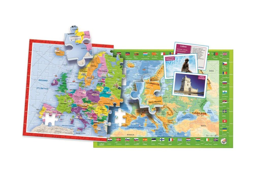 JOGO À DESCOBERTA DA EUROPA CLEMENTONI