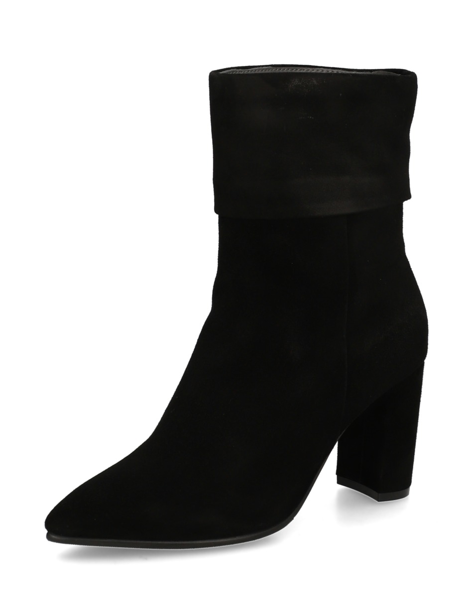 Veloursleder Stiefelette
