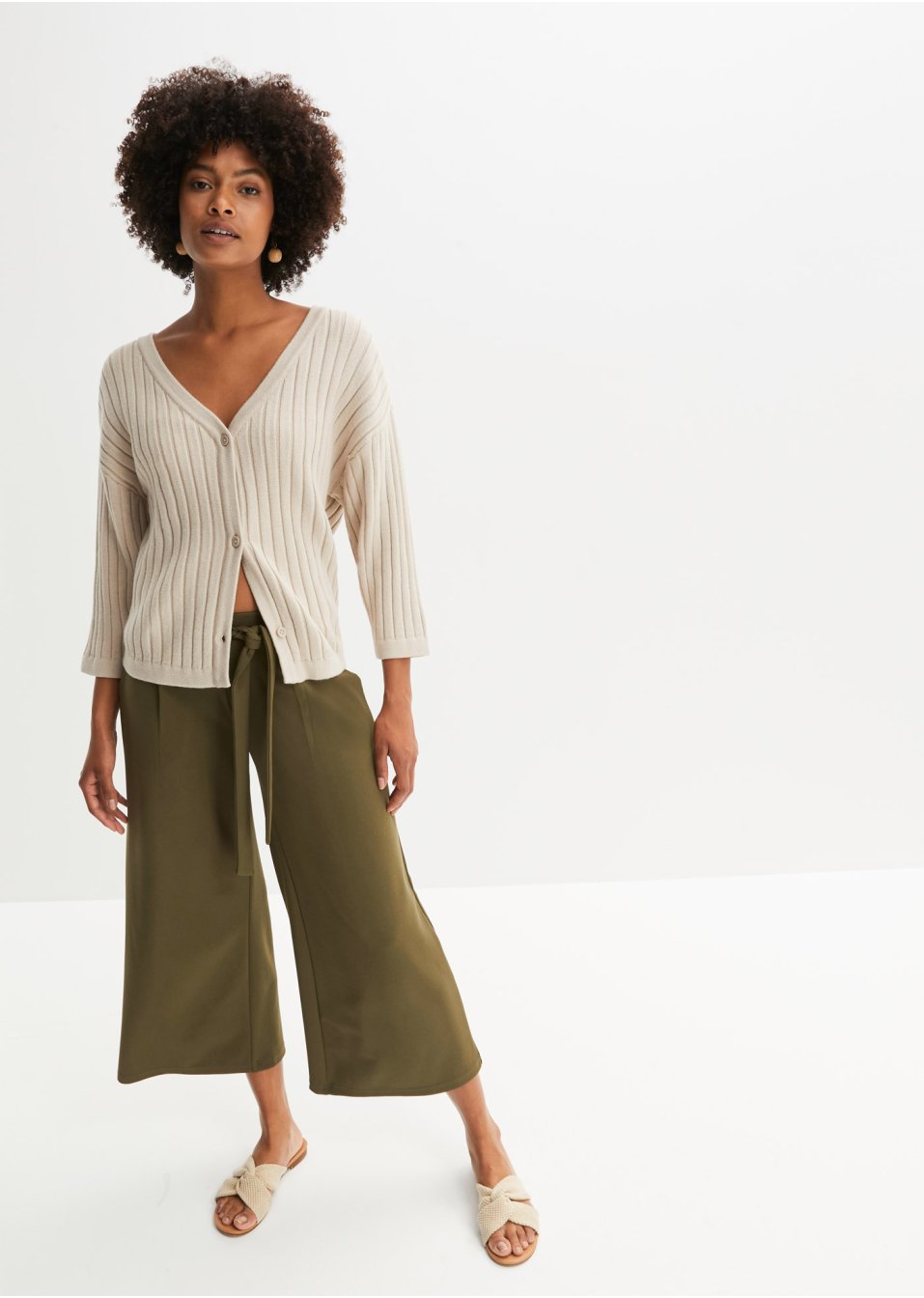 Gilet en maille forme boxy