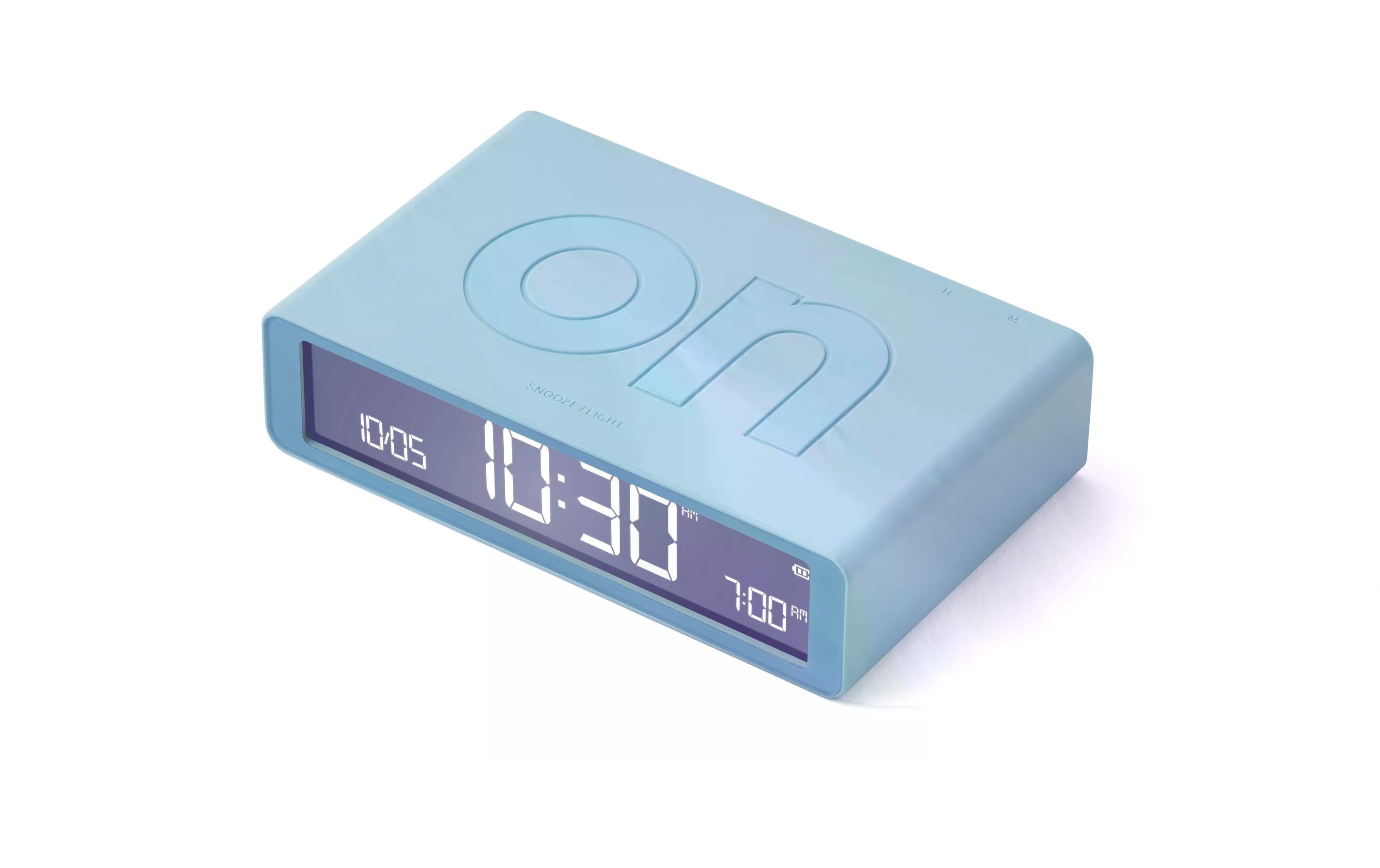 Digitalwecker Flip Classic HellblauLCD-Wecker
