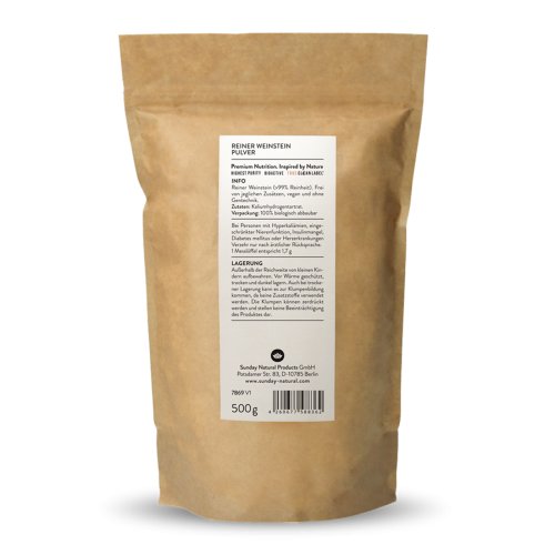 Sunday Natural Products  Reiner weinstein pulver