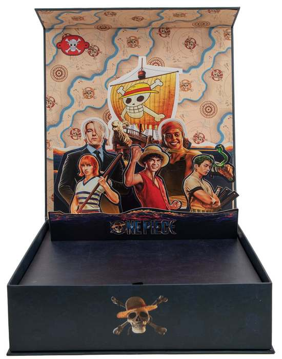 (28x28cm) Deluxe Adventskalender Geschenk Weihnachts Kalender Lizenziert (CR2093) - One Piece