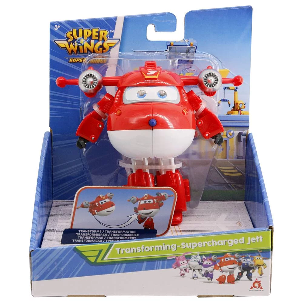 SUPER WINGS - FIGURINE TRANSFORMING SUPER CHARGE