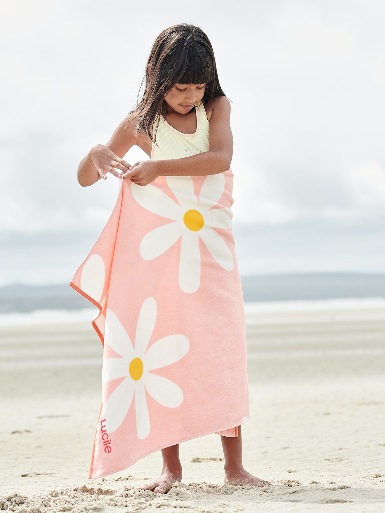 Conjunto de toalha de praia/banho personalizável 