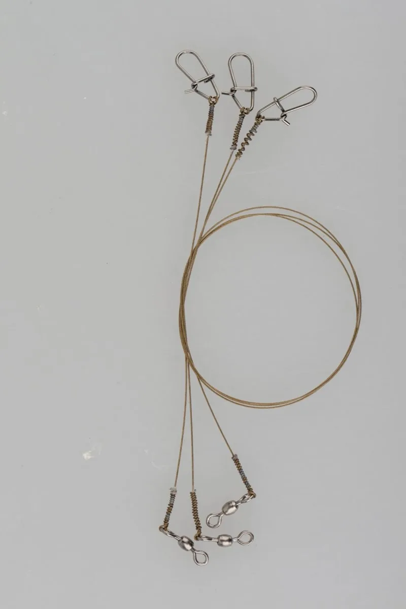 Savage Gear Raw49 Uncoated Trace Swivel/Needle Snap 3