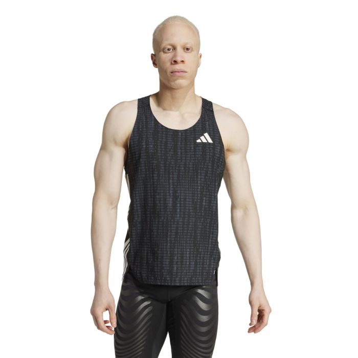 adidas Herre Singletter Adizero Singlet Sort
