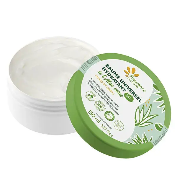 Fleurance Nature - Bálsamo Universal com Aloe Vera Orgânica - Pote de 150 ml
