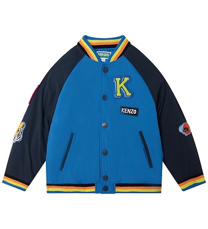 Kenzo Jakke - Blå m. Navy