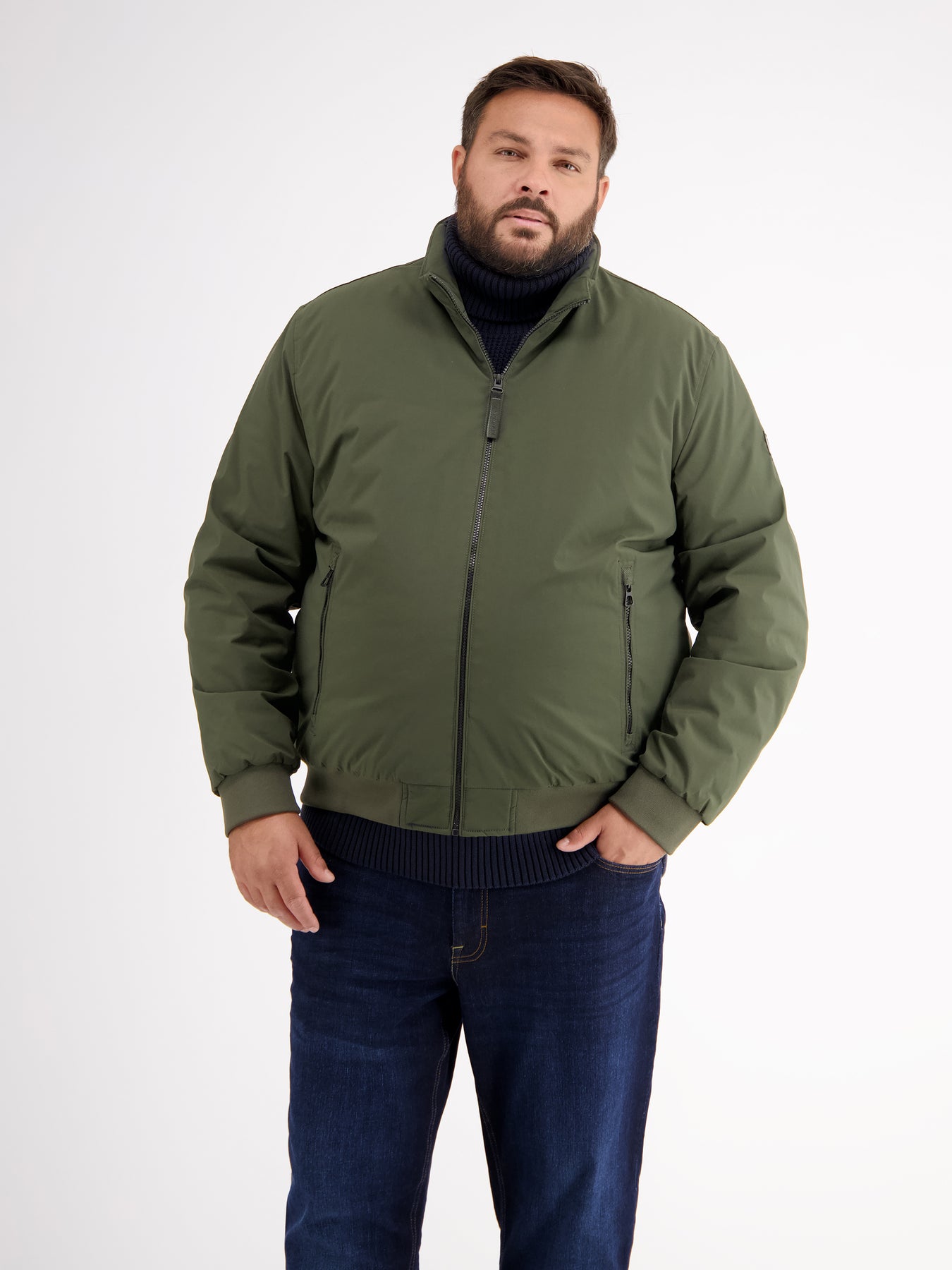 Blouson mit funktionalen Eigenschaften für Herren in Übergrößen