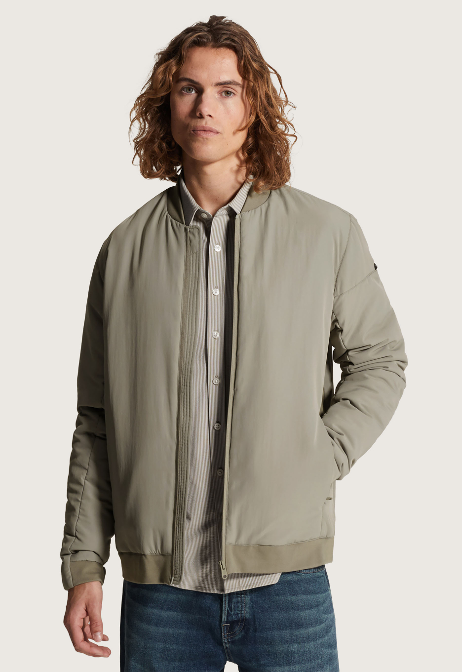 Cast Iron Barker Bomber Jacket
